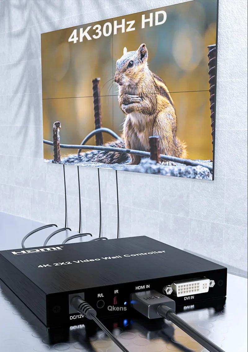 HDMI TV  Ʈѷ  μ, TV ö̽ ڽ, 4k, 2x2, 1080 P60, 1X2, 1X4, 1X3, 2X1, 3x1, 4X1   Ʈѷ, 2, 3, 4 